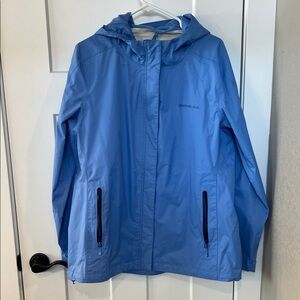 Vineyard Vines Rain Jacket XL Blue Lightweight Hooded Windbreaker NWOT